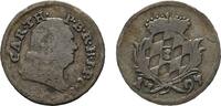 Bayern Kreuzer Karl Theodor 1777-1799 -