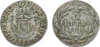 Baden-Durlach 3 Kreuzer Ludwig 1818-1830 -