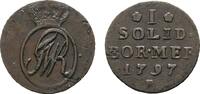 Brandenburg-Preußen Cu Schilling Friedrich Wilhelm II. 1786-1797 -