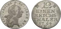 Brandenburg-Preußen 1/12 Taler Friedrich II. 1740-1786 -
