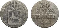 Braunschweig-Calenberg-Hannover 1/24 Taler Ernst August 1837-1851 -