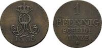 Braunschweig-Calenberg-Hannover Cu Pfennig Ernst August 1837-1851 -
