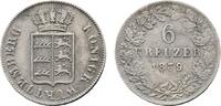 Württemberg 6 Kreuzer Wilhelm I. 1816-1864 -