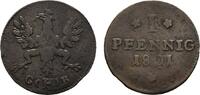 Frankfurt, Stadt Cu Pfennig -