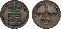 Sachsen-Coburg-Gotha Cu Pfennig Ernst I. 1826-1844 -