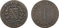 Sachsen-Coburg-Gotha Kreuzer Ernst I. 1826-1844 -