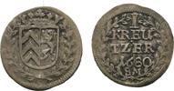 Hanau-Gesamthaus Kreuzer Friedrich Casimir 1641-1685 -