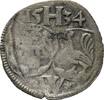 Henneberg, Grafschaft Einseitiger 3 Heller Wilhelm V. 1495-1559 -