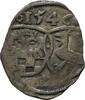 Henneberg, Grafschaft Einseitiger 3 Heller Wilhelm V. 1495-1559 -