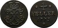 Hessen-Kassel Cu 4 Heller Friedrich II. 1760-1785 -