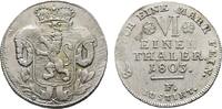 Hessen-Kassel 1/6 Taler Wilhelm I. 1803-1821 -
