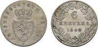 Hessen-Darmstadt 6 Kreuzer Ludwig II. 1830-1848 -