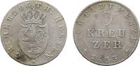 Hessen-Darmstadt 3 Kreuzer Ludwig II. 1830-1848 -