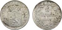 Hessen-Darmstadt 3 Kreuzer Ludwig II. 1830-1848 -
