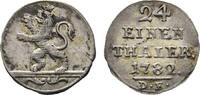 Hessen-Kassel 1/24 Taler Friedrich II. 1760-1785 -