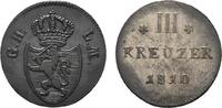 Hessen-Darmstadt 3 Kreuzer Ludwig I. 1806-1830 -