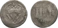 Hessen-Kassel 4 Heller Wilhelm VI. 1637-1663 -
