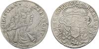 Schleswig-Holstein-Gottorp 2/3 Taler Christian Albrecht 1659-1694 -