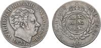 Württemberg 10 Kreuzer Wilhelm I. 1816-1864 -
