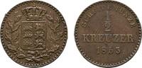 Württemberg Cu 1/2 Kreuzer Wilhelm I. 1816-1864 -