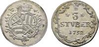 Wied-Neuwied 3 Stüber Johann Friedrich Alexander 1737-1791 -