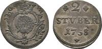 Wied-Runkel 2 Stüber Johann Ludwig Adolf 1706-1762 -