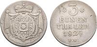 Waldeck 1/3 Taler Georg Heinrich 1813-1845 -
