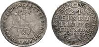 Stolberg-Stolberg Ausbeute 1/24 Taler Christoph Ludwig und Friedrich Botho 1739-1761 -