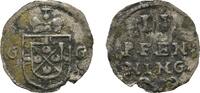 Trier, Erzbistum 2 Pfennig Johann Hugo von Orsbeck 1676-1711 -