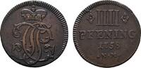 Trier, Erzbistum Cu 4 Pfennig Johann Philipp von Walderdorff 1756-1768 -