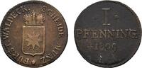 Waldeck Cu Pfennig Friedrich 1763-1812 -