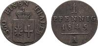Waldeck Cu Pfennig Georg Heinrich 1813-1845 -