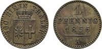 Waldeck Cu Pfennig Georg Victor 1852-1893 -