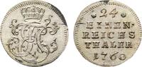 Sachsen-Hildburghausen 1/24 Taler Ernst Friedrich Karl 1745-1780 -