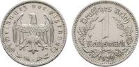 1 Reichsmark 1939 A Winz. Randfehler, vorzüglich 18,00 EUR Differenzbesteuert nach §25a UStG zzgl. 3,00 EUR Versand