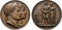 Frankreich Bronzemedaille Napoleon I. 1804-1814, 1815 -