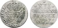 Norwegen 12 Skilling Friedrich IV. 1699-1730 -