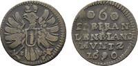 Brandenburg-Preußen 6 Pfennig Friedrich III. 1688-1701 -