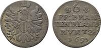 Brandenburg-Preußen 6 Pfennig Friedrich III. 1688-1701 -