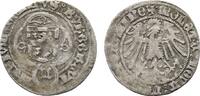 Brandenburg-Franken Halbschilling Johann IV. und Albrecht Achilles 1440-1464 -