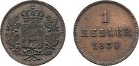 Cu Heller 1839 Bayern Ludwig I. 1825-1848 Vorzüglich - Stempelglanz