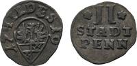 Hildesheim, Stadt 2 Stadtpfennig -