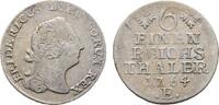 Brandenburg-Preußen 1/6 Taler Friedrich II. 1740-1786 -