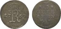 Brandenburg-Preußen 3 Gute Pfennig Friedrich II. 1740-1786 -