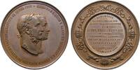 Braunschweig-Calenberg-Hannover Bronzemedaille Georg V. 1851-1866 -
