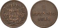 Bayern Cu Pfennig Maximilian II. 1848-1864 -