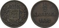 Bayern Cu 1/2 Kreuzer Maximilian II. 1848-1864 -