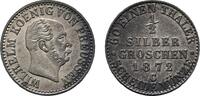 Brandenburg-Preußen 1/2 Silbergroschen Wilhelm I. 1861-1888 -
