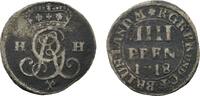 Braunschweig-Calenberg-Hannover 4 Pfennig Georg I. 1714-1727 -