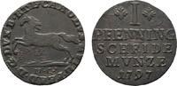 Braunschweig-Wolfenbüttel Cu Pfennig Karl Wilhelm Ferdinand 1780-1806 -